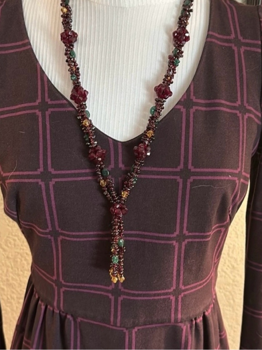 Boden Bold Purple Checks